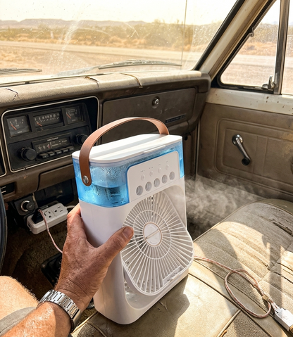 3-in-1 Mist Fan Cooler — Beat the Heat Anywhere